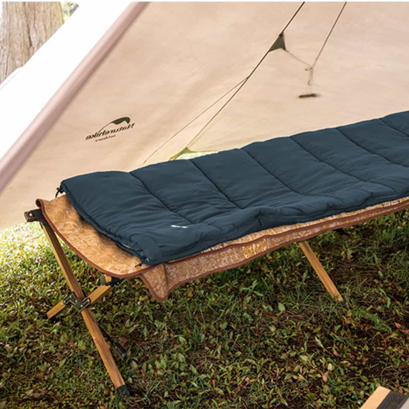 Спальный мешок Naturehike F150 NH22MSD05, правый, темно-синий