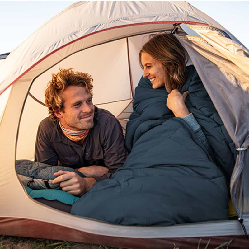 Спальный мешок Naturehike F150 NH22MSD05, правый, темно-синий