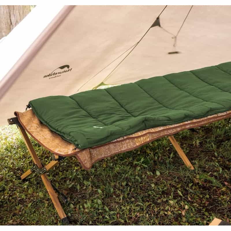 Спальный мешок Naturehike F150 NH22MSD05, правый, зеленый