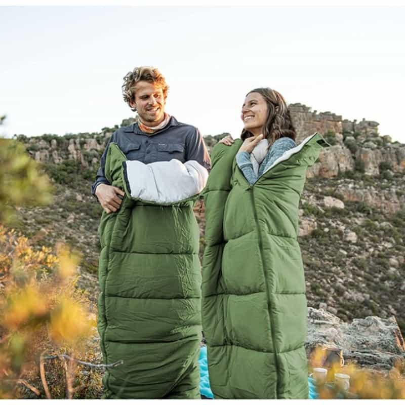 Спальный мешок Naturehike F150 NH22MSD05, правый, зеленый