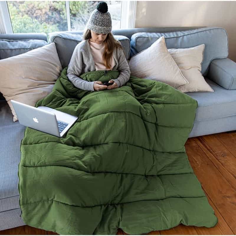 Спальный мешок Naturehike F150 NH22MSD05, правый, зеленый