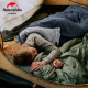 Спальный мешок Naturehike Y150L NH21MSD08, левый, серо-голубой