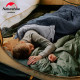 Спальный мешок Naturehike Y150L NH21MSD08, правый, серо-голубой