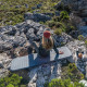 Самонадувной матрас сверхлегкий одноместный Naturehike CNK2300DZ013, 35 мм, голубой