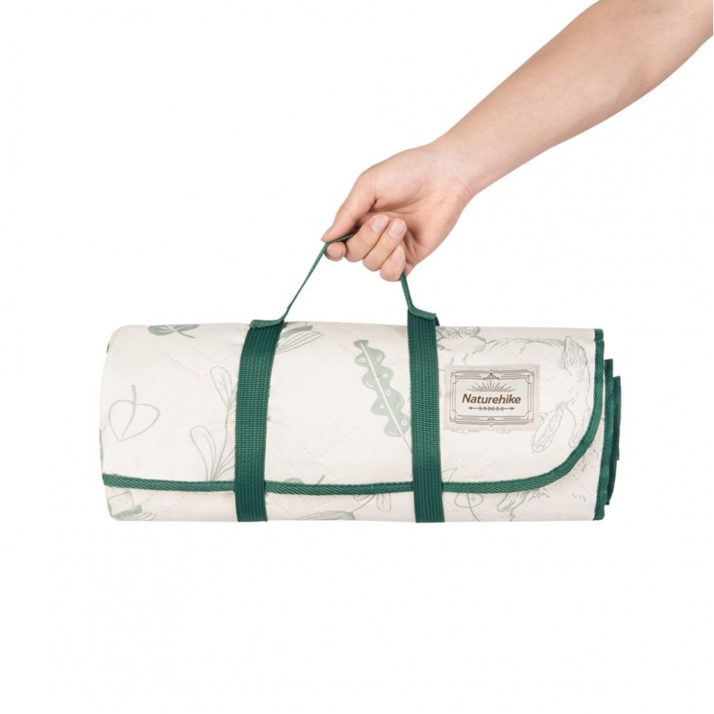 Коврик для пикника Naturehike 180*200 CNH22DZ14004, зеленый принт