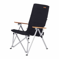 Крісло складане Naturehike NH17T003-Y, алюміній, чорне