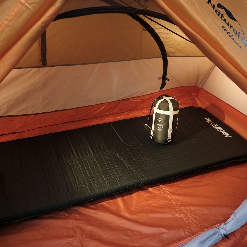 Спальник ультралегкий Naturehike LW180 NH21MSD04 правый, (15°C), р-р M, темно-зеленый