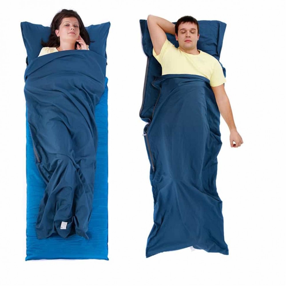 Подкладка для спального мешка Naturehike NH15S012-D (размер M), хлопок, светло-зеленая