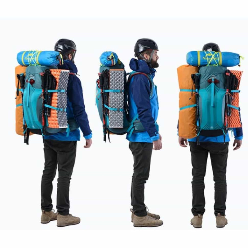 Рюкзак туристический Naturehike NH16Y020-Q, 55 л, черный