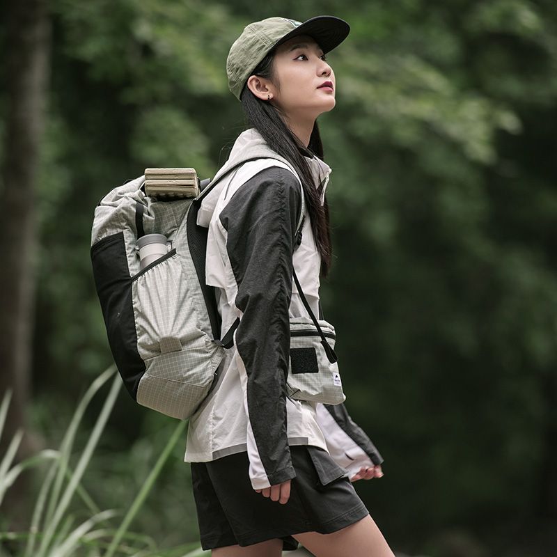 Рюкзак туристический Naturehike NH20BB206, 20 л, светло-серый