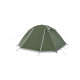 Палатка на три человека Naturehike P-Series CNK2300ZP028, темно-оливковая
