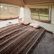 Палатка с навесом Naturehike Village CNK2300ZP022, маленькая коричневая