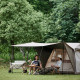 Палатка с навесом Naturehike Village CNK2300ZP022, маленькая коричневая