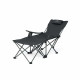 Крісло складане Naturehike CNK2350JJ011, алюміній, чорне