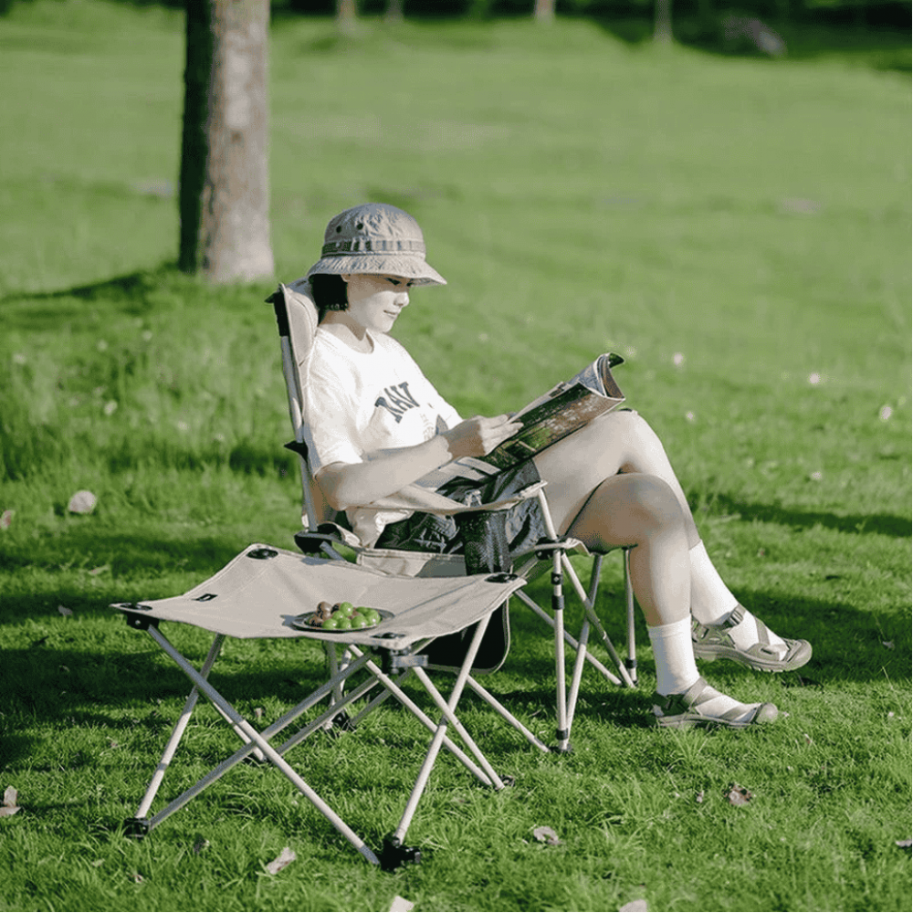 Кресло складное Naturehike CNK2350JJ011, алюминий, черное