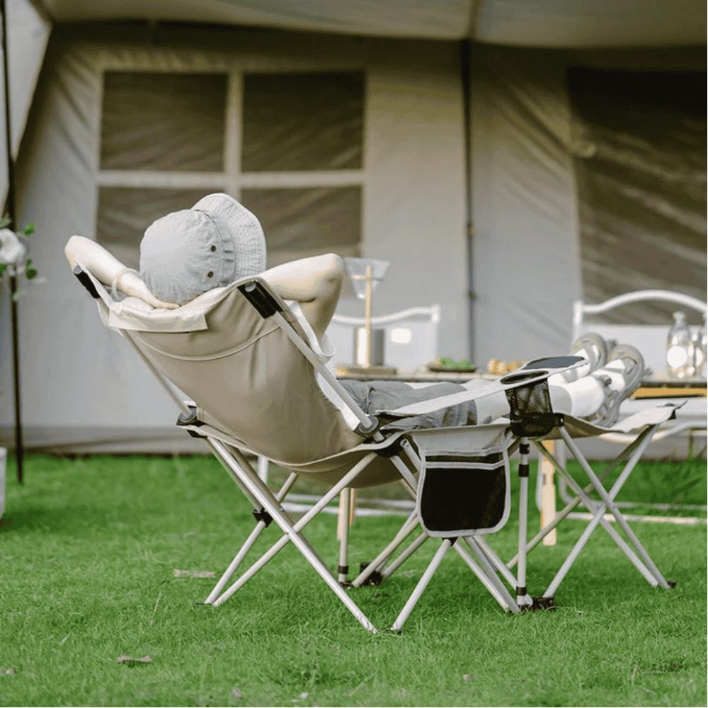 Кресло складное Naturehike CNK2350JJ011, алюминий, черное