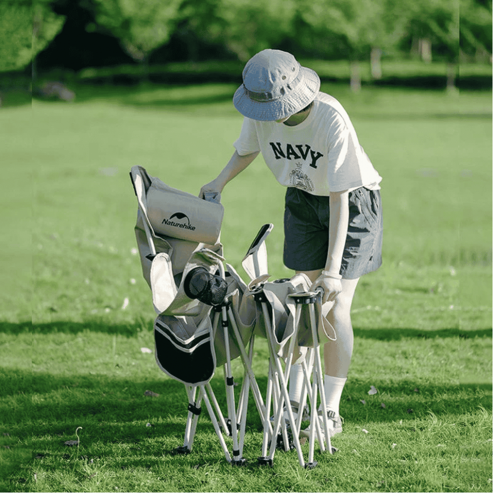 Кресло складное Naturehike CNK2350JJ011, алюминий, черное