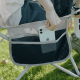 Крісло складане Naturehike CNK2350JJ011, алюміній, чорне