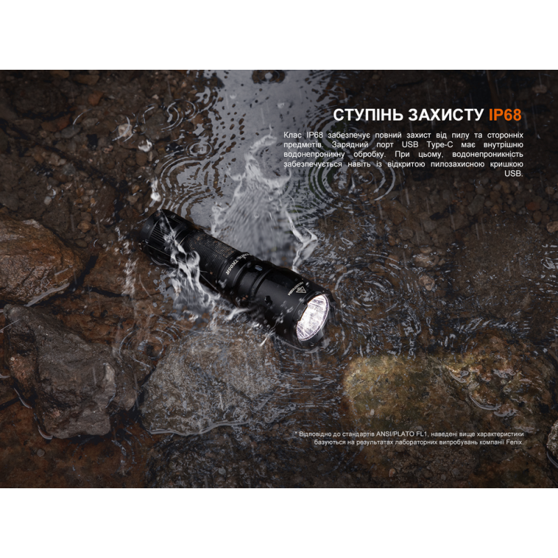 Тактический ручной фонарь Fenix TK05R