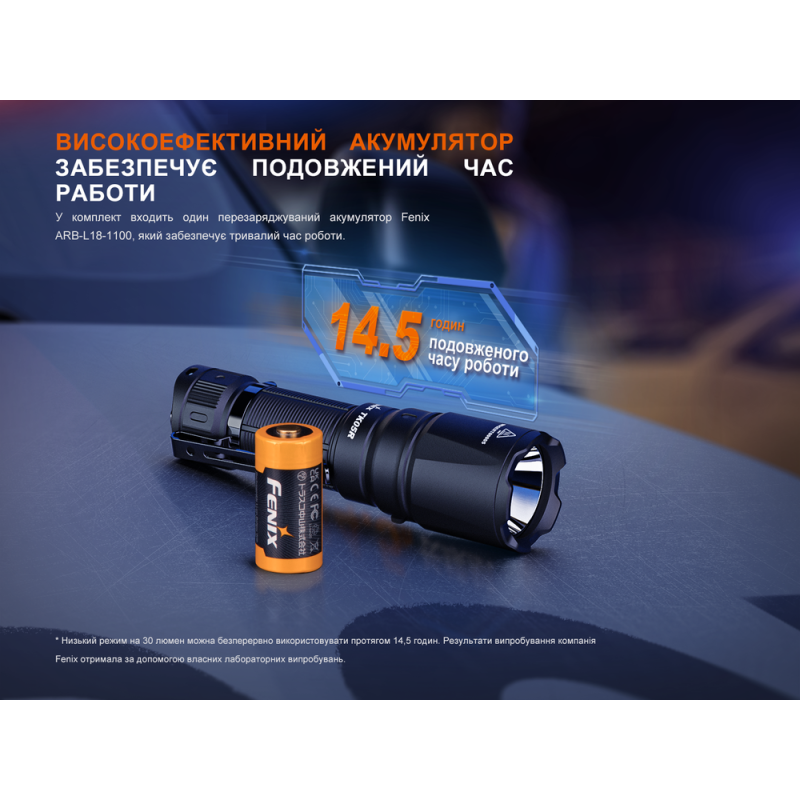Тактический ручной фонарь Fenix TK05R