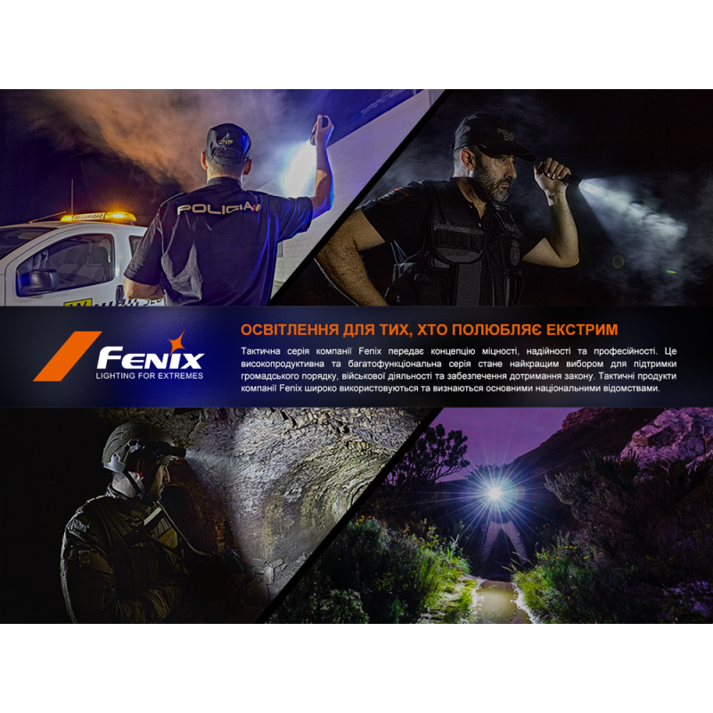 Тактический ручной фонарь Fenix TK05R