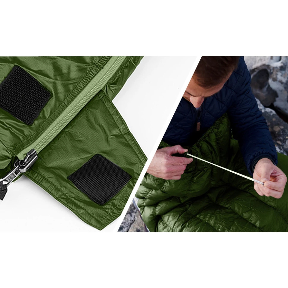 Спальный мешок с натуральным пухом Naturehike CWM400 CNK2300SD013, темно-синий