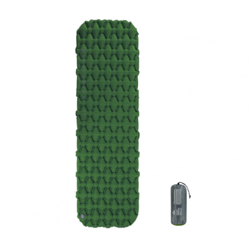 Коврик надувной Naturehike FC-10 NH19Z001-P, 65 мм, зеленый