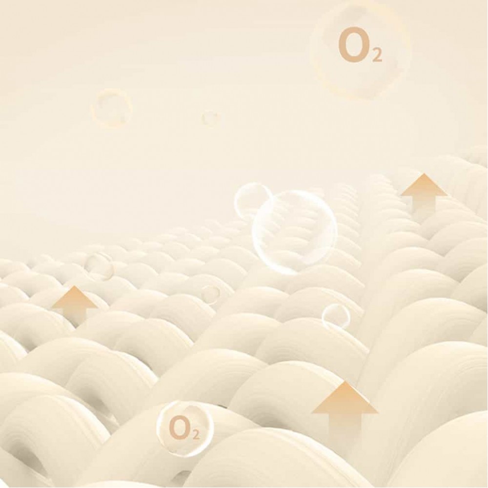 Матрас самонадувающийся двойной Naturehike NH20FCD08, бежевый