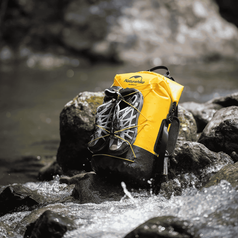 Рюкзак водонепроницаемый Naturehike NH21FSB04, 40л, жёлтый