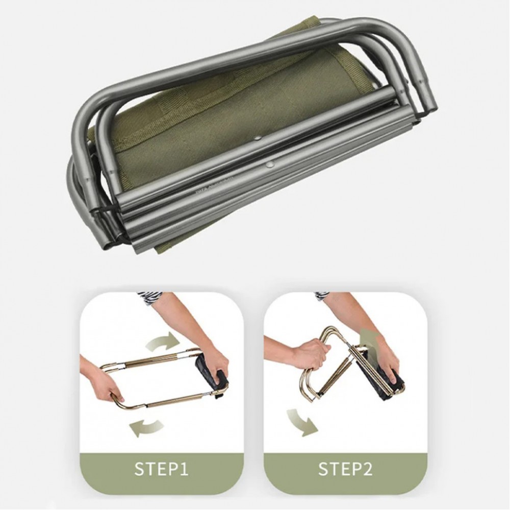 Стілець складаний Naturehike Easy Wild NH17Z012-L, зелений