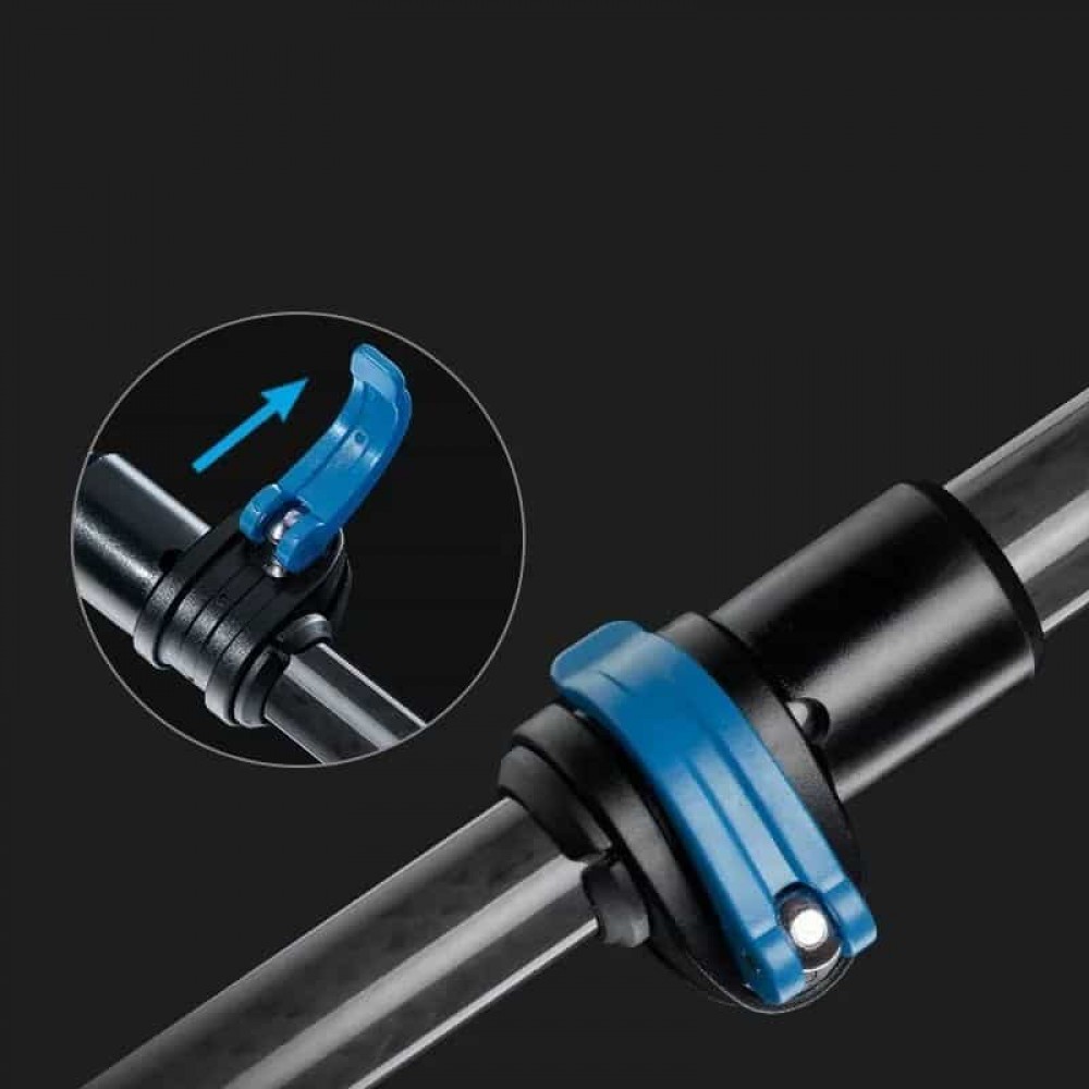 Треккинговая палка Naturehike ST07 NH18D010-Z, 115-135 см, бордовая