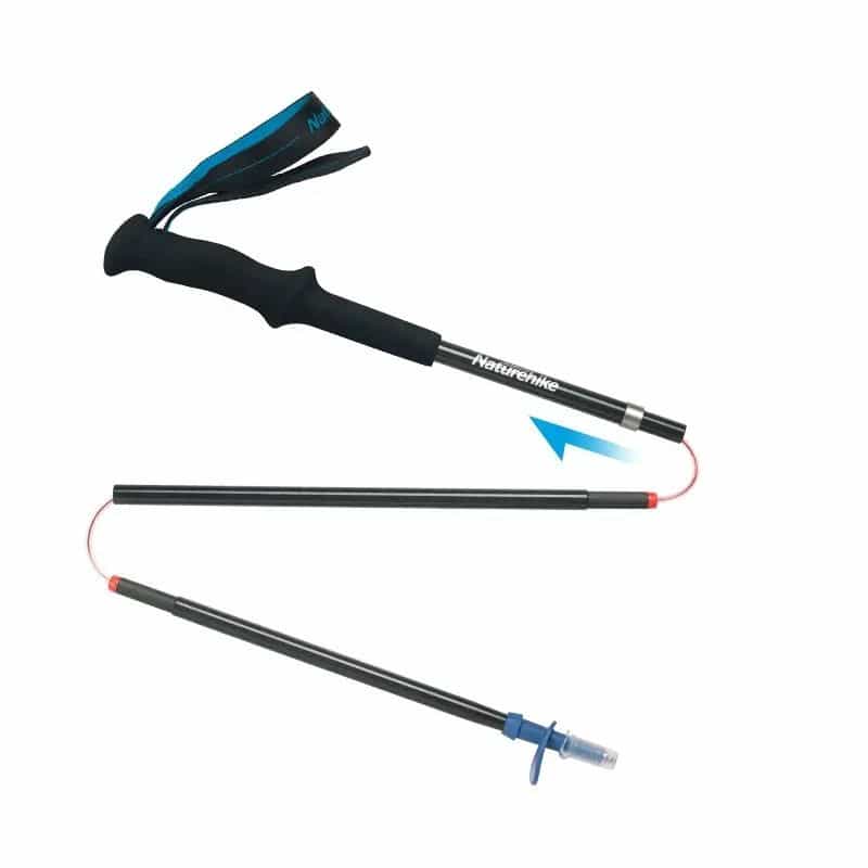 Треккинговая палка Naturehike ST08 NH18D020-Z, 120 см, бордовая