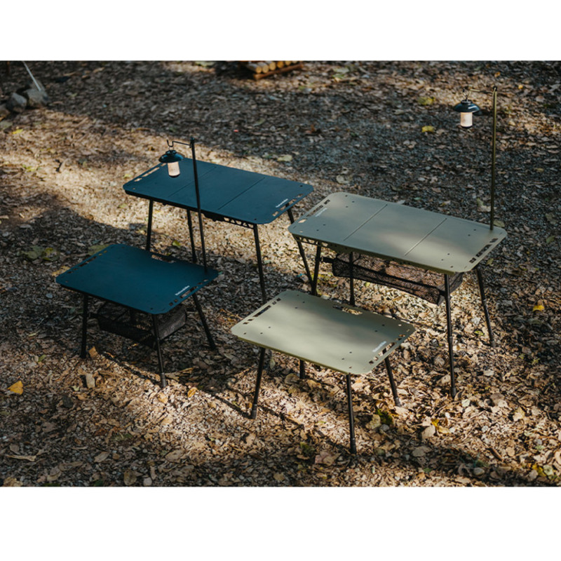 Складной стол Naturehike CNK2450JJ025, 80х40 см, алюминий, черный