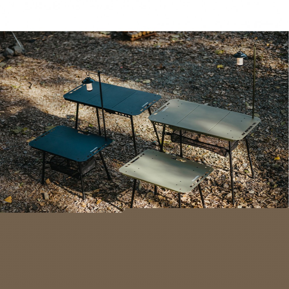 Складной стол Naturehike CNK2450JJ025, 60х40 см, алюминий, черный