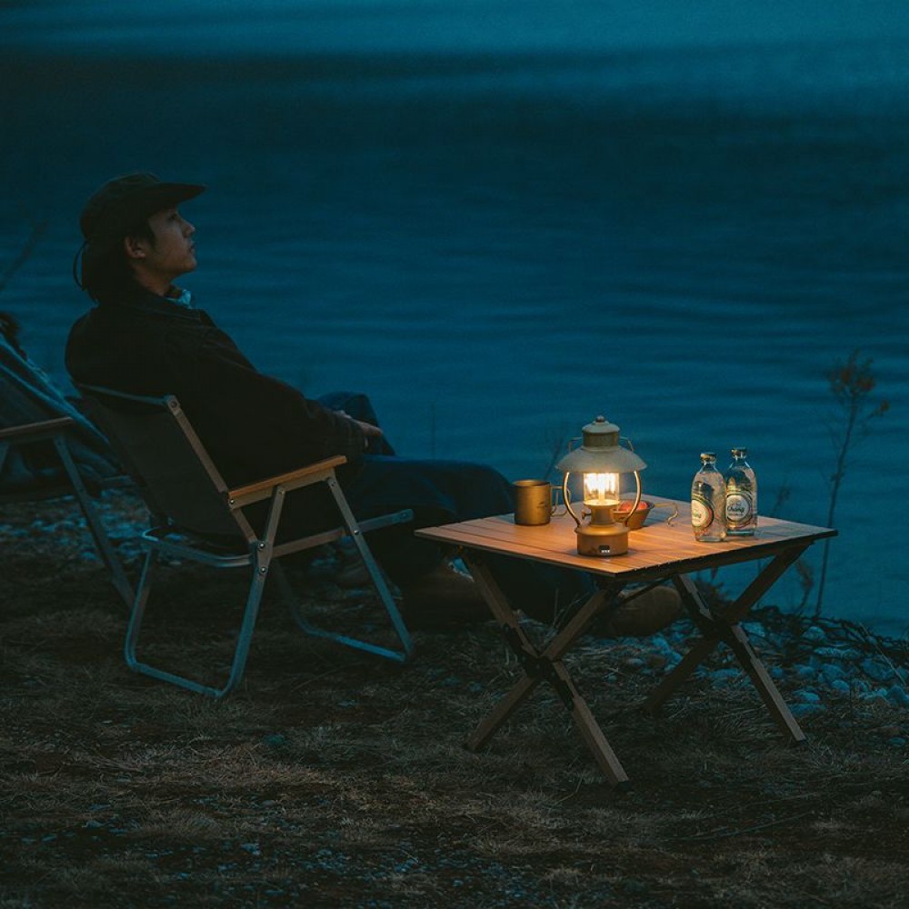 Складной стол Naturehike CNK2300JU010 размер M, алюминий, бежевый