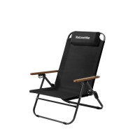 Крісло складане Naturehike CNK2550JJ012, залізо, чорний