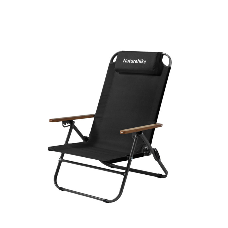 Кресло складное Naturehike CNK2550JJ012, железо, черный