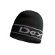 Шапка водонепроницаемая Dexshell Beanie Reflective Logo черная с логотипом S/M 56-58 см