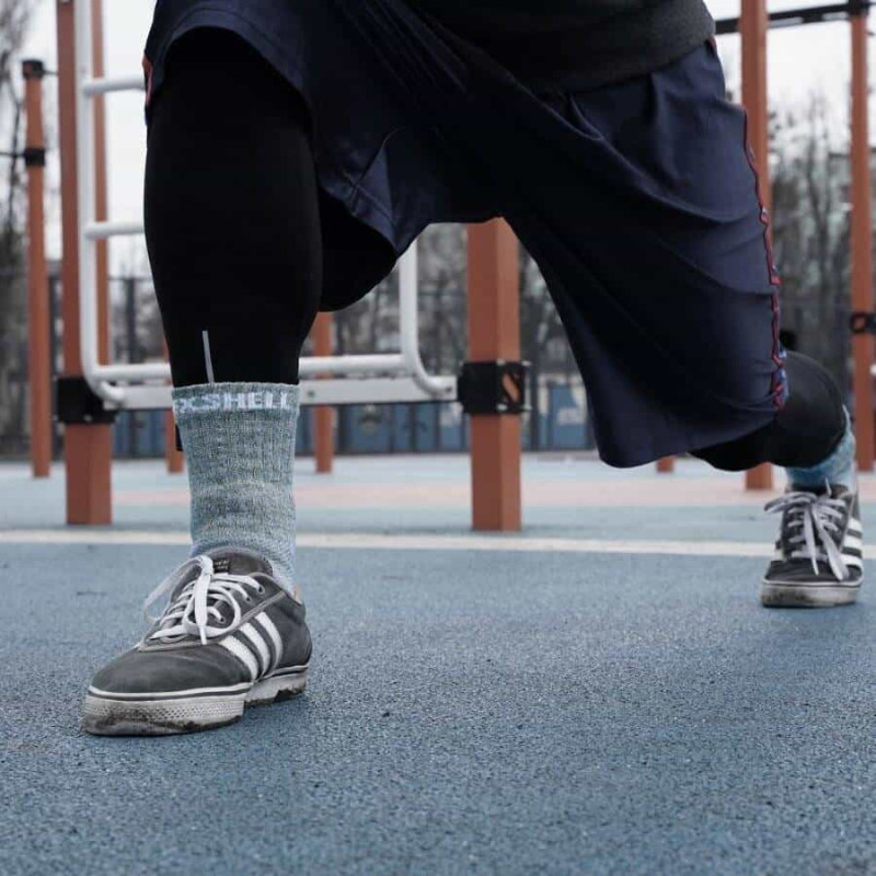 Шкарпетки водонепроникні Dexshell Terrian Walking Ankle, p-p L, зелені