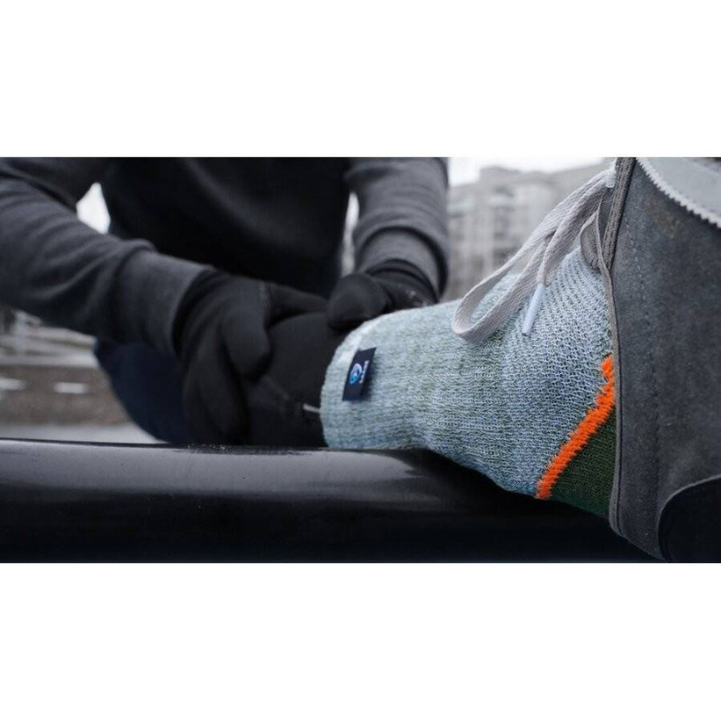 Носки водонепроницаемые Dexshell Terrian Walking Ankle, p-p S, зеленые