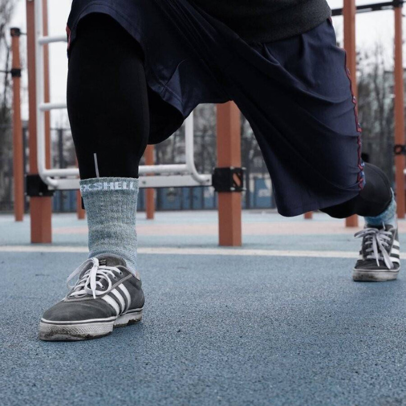 Носки водонепроницаемые Dexshell Terrian Walking Ankle, p-p S, зеленые