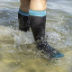 Носки водонепроницаемые Dexshell Wading Green, размер L, черные