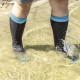 Носки водонепроницаемые Dexshell Wading Green, размер L, черные