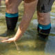 Носки водонепроницаемые Dexshell Wading Green, размер L, черные