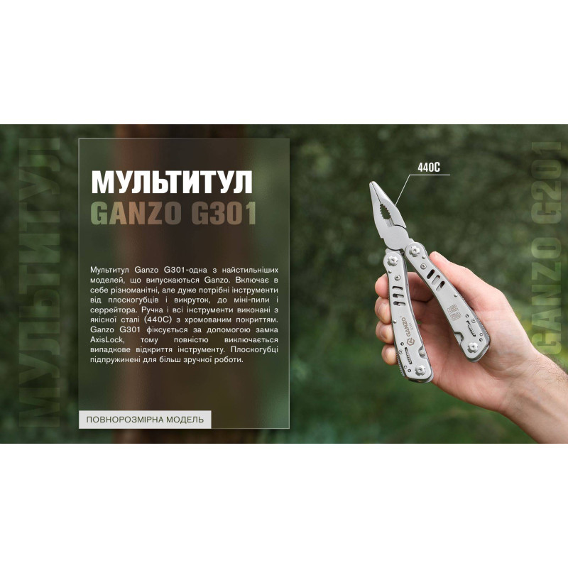 Мультитул Multi Tool Ganzo G301