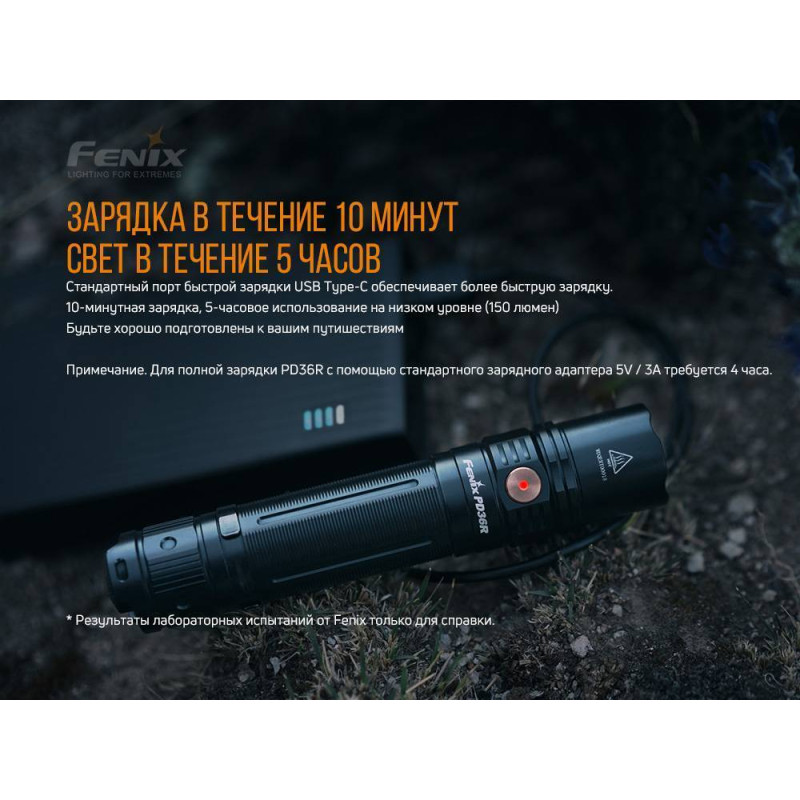 Фонарик ручной Fenix PD36R