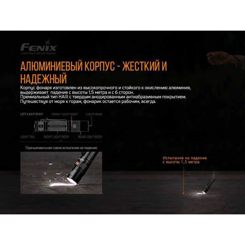 Фонарик ручной Fenix PD36R
