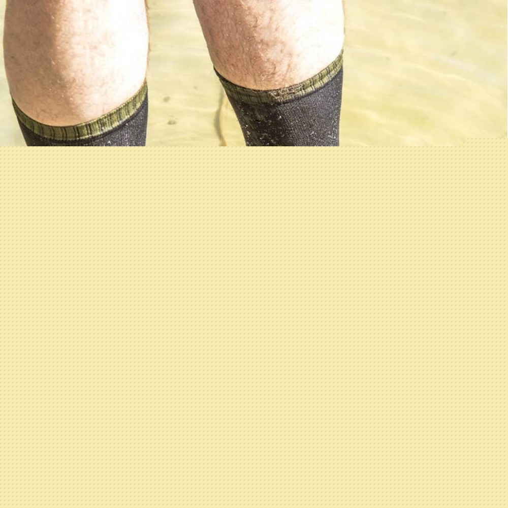 Шкарпетки водонепроникні Dexshell Trekking, р-р ХL, з зеленою смужкою