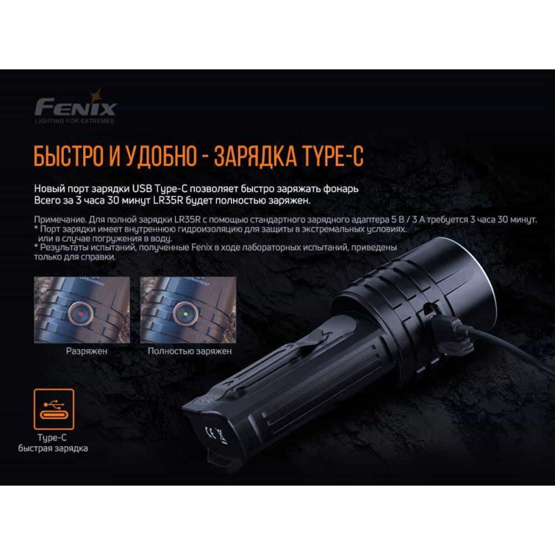 Ліхтар ручний Fenix LR35R