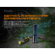 Фонарик ручной Fenix E01 V2.0 черный